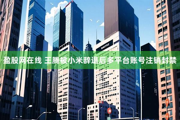 盈股网在线 王腾被小米辞退后多平台账号注销封禁