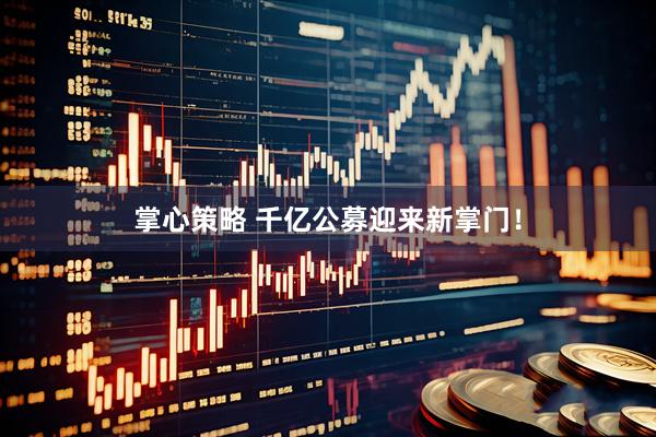 掌心策略 千亿公募迎来新掌门！